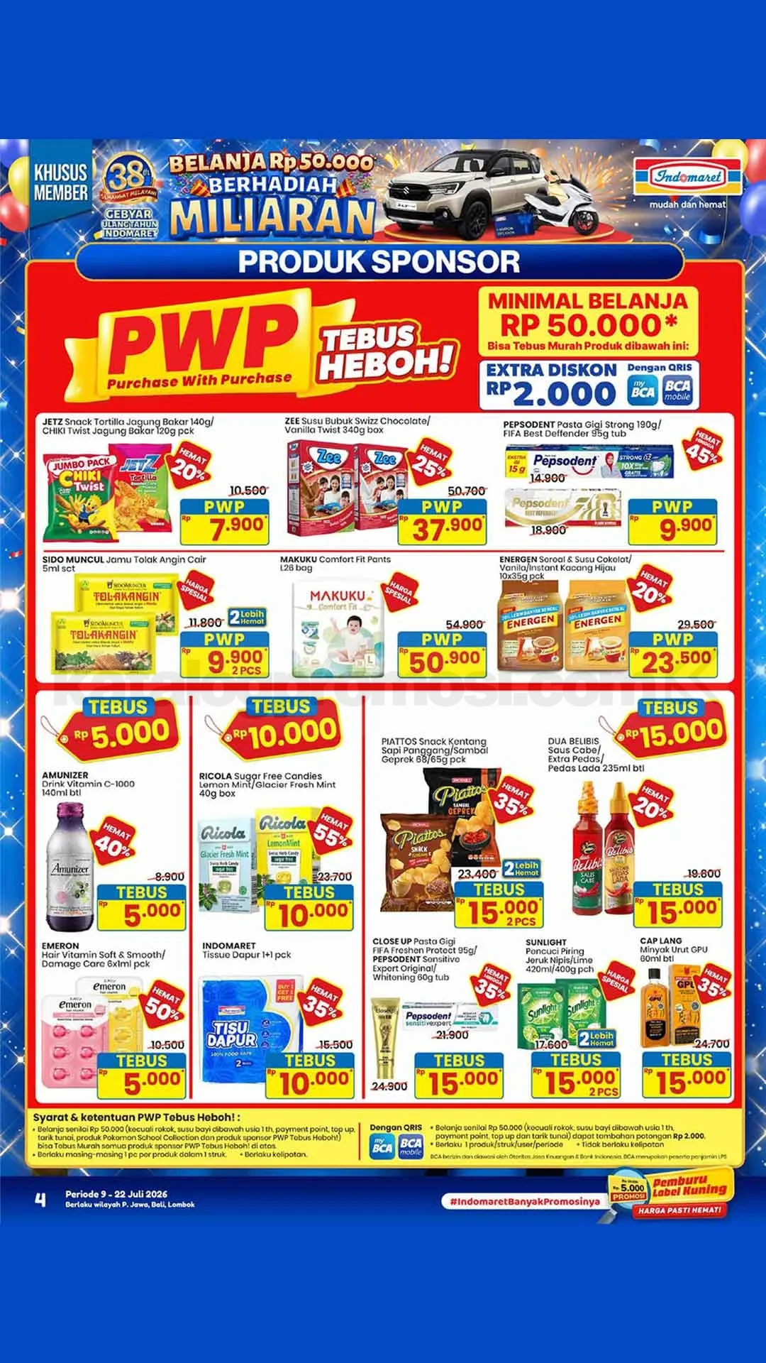Promo Indomaret: Super Hemat 16-22 Juli 2026!