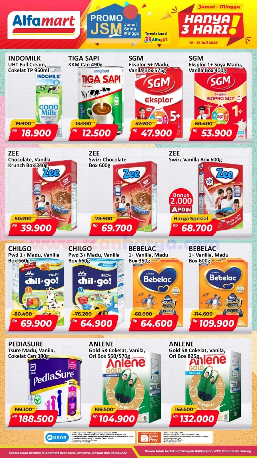 Promo JSM Alfamart 10-12 Juli 2026: Banjir Diskon Akhir Pekan