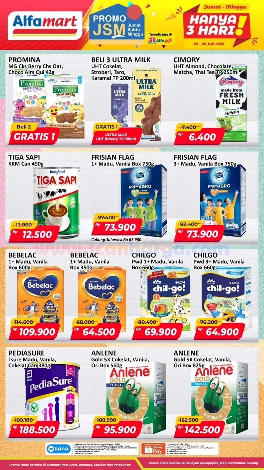 Promo JSM Alfamart 3-5 Juli 2026: Hemat Belanja Akhir Pekan