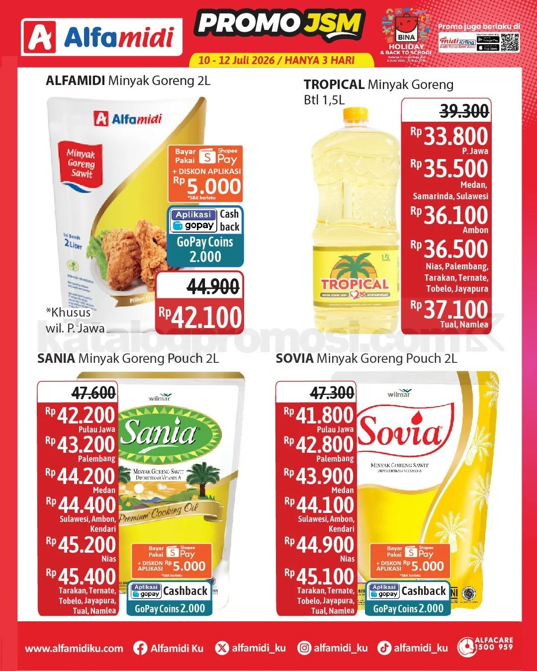 Promo JSM Alfamidi 10-12 Juli 2026: Banjir Diskon Akhir Pekan!
