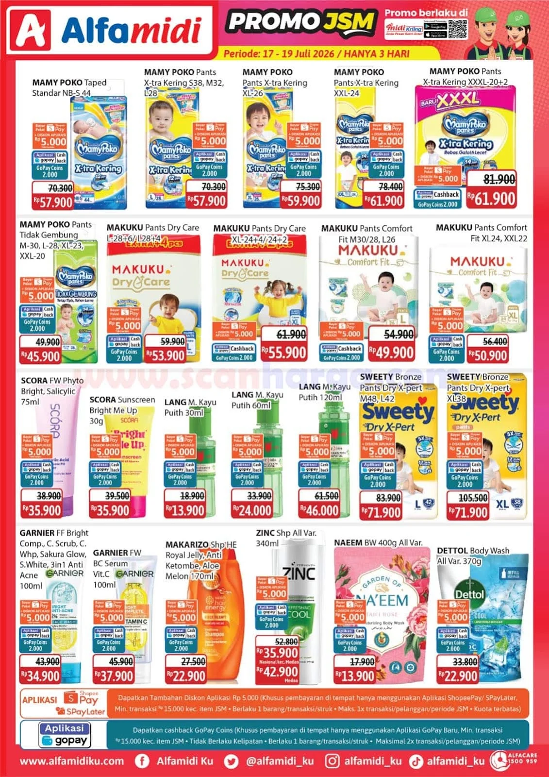 Promo JSM Alfamidi 17-19 Juli 2026: Banjir Diskon Akhir Pekan