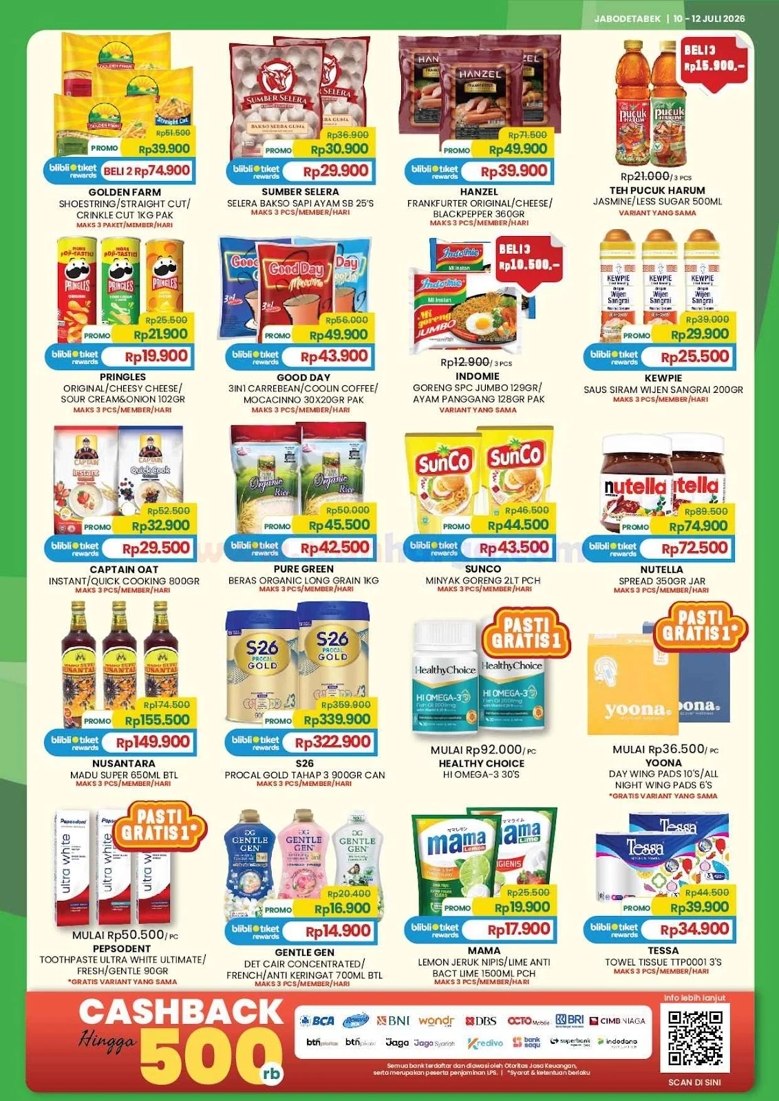 Promo JSM Farmers Market: Hemat Akhir Pekan 10-12 Juli 2026
