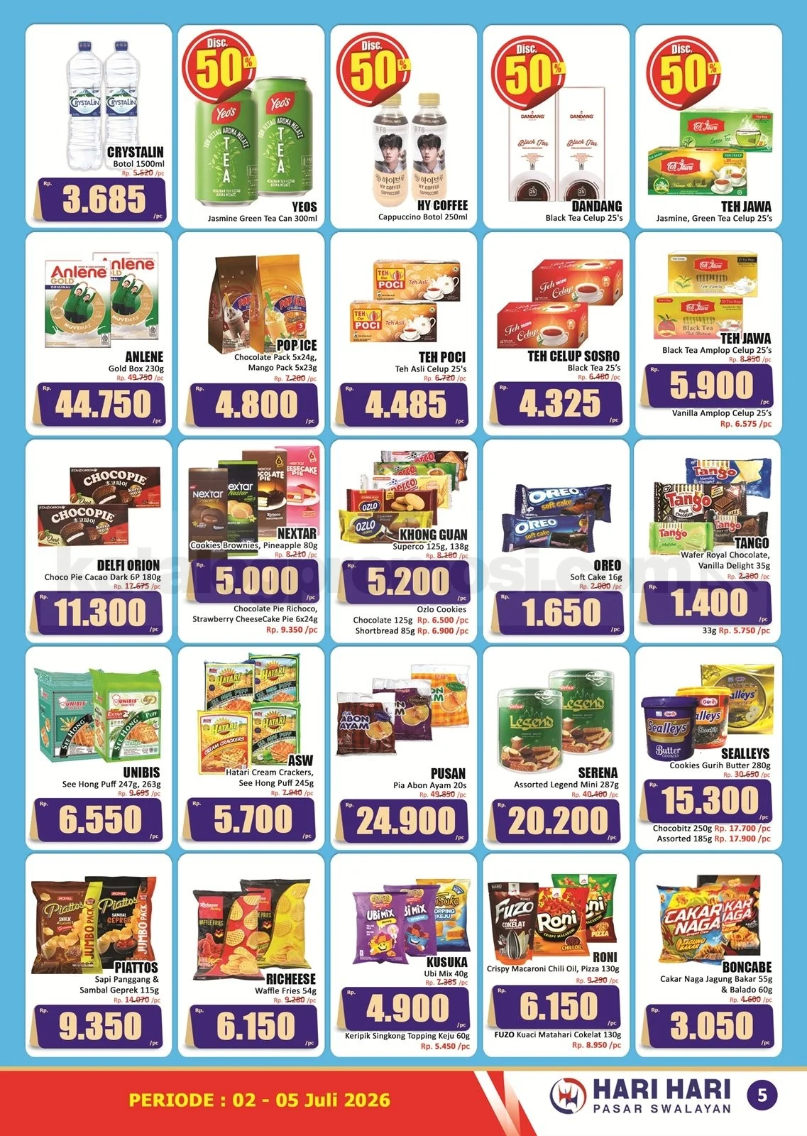 Promo JSM Hari Hari Swalayan 02-05 Juli 2026: Belanja Hemat!