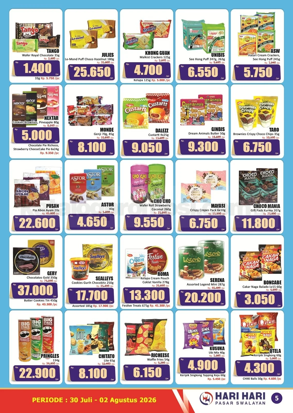 Promo JSM Hari Hari Swalayan: Belanja Hemat 30 Juli - 2 Agustus 2026