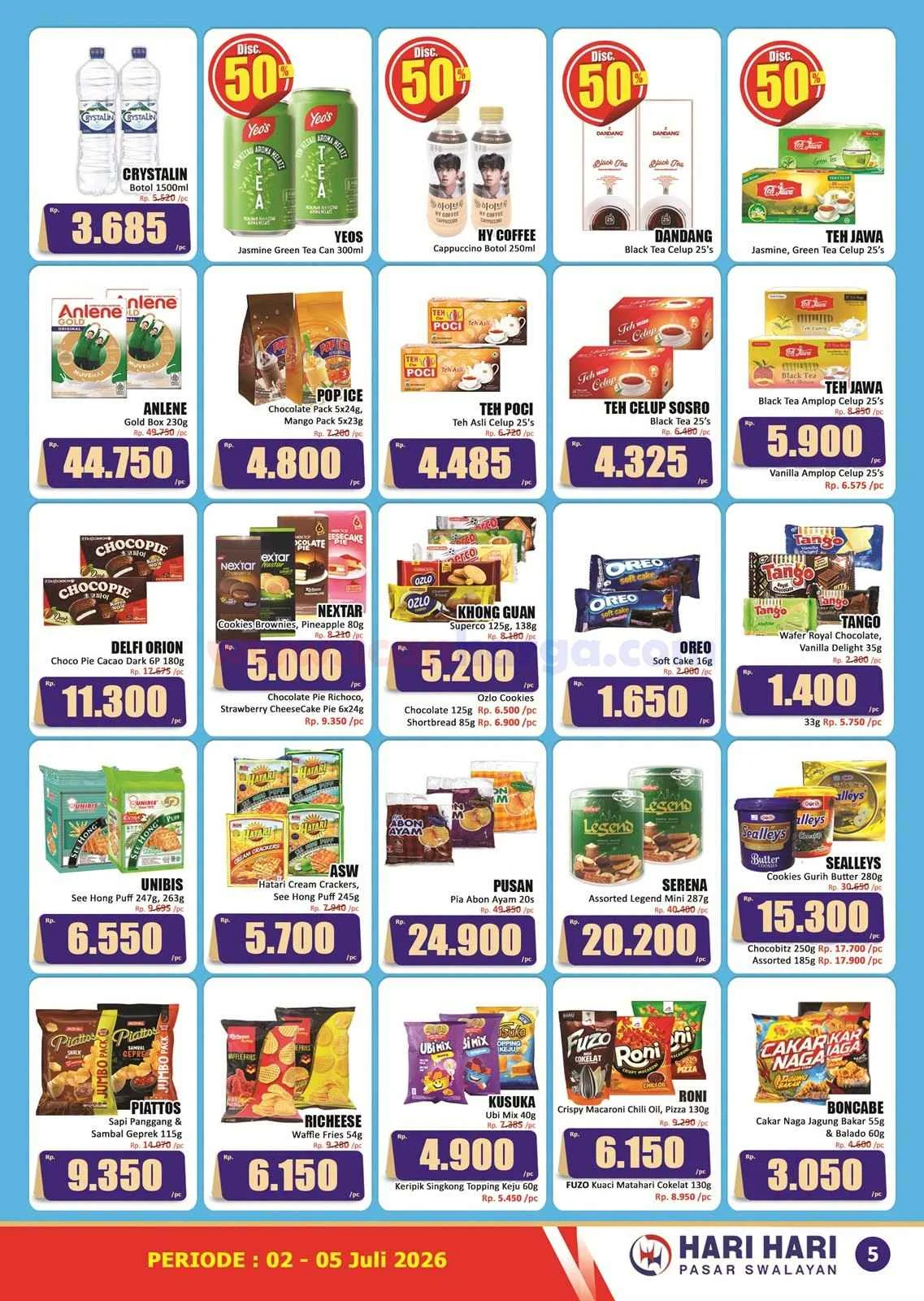 Promo JSM Hari Hari Swalayan: Hemat Akhir Pekan 2-5 Juli 2026