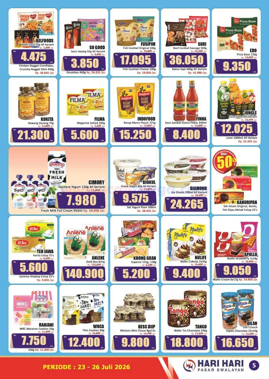 Promo JSM Hari Hari Swalayan: Hemat Besar 23-26 Juli 2026!