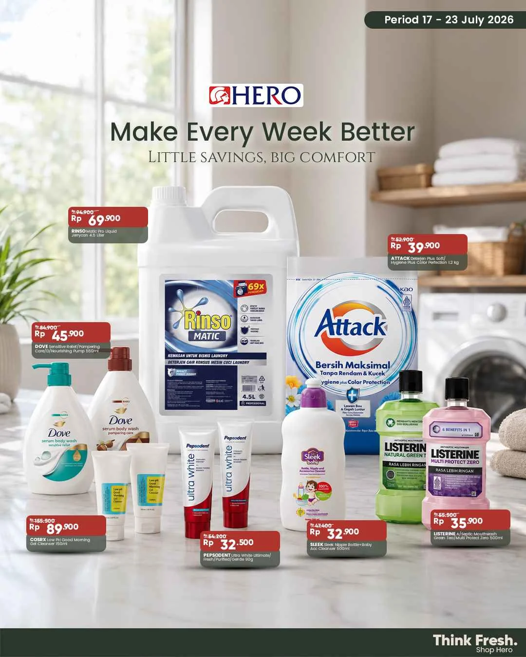Promo JSM HERO Supermarket: Diskon Akhir Pekan 17-23 Juli 2026