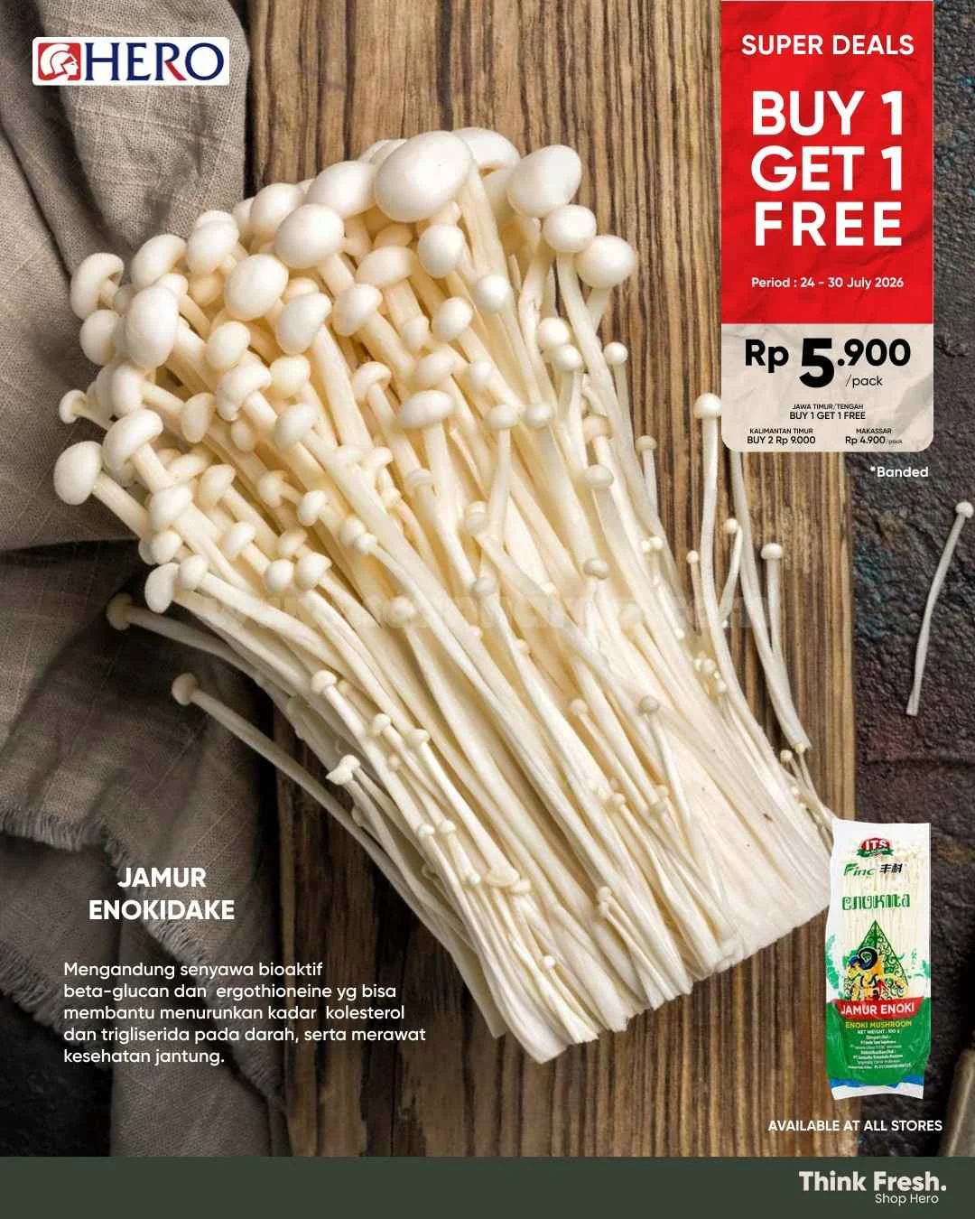 Promo JSM HERO Supermarket: Hemat Belanja Akhir Pekan 24-30 Juli 2026