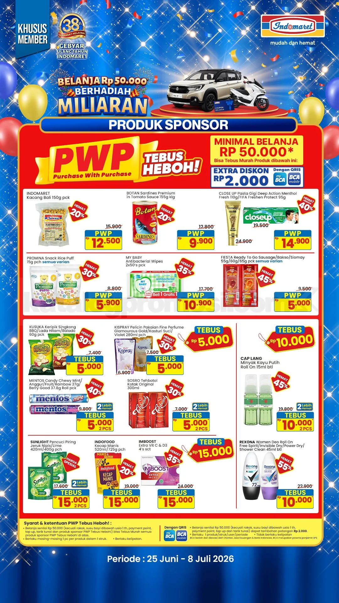 Promo JSM Indomaret 02-05 Juli 2026: Hemat Weekend Anda!