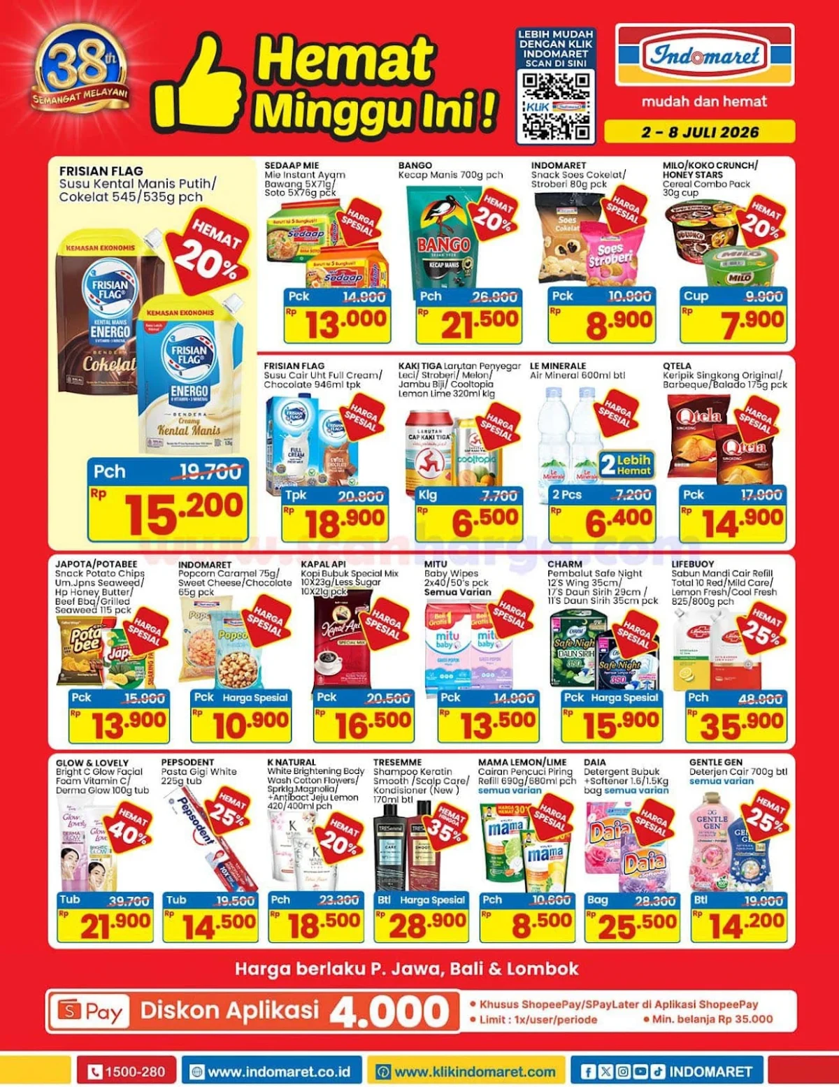 Promo JSM Indomaret: Banjir Diskon Kebutuhan Rumah Tangga 2-8 Juli