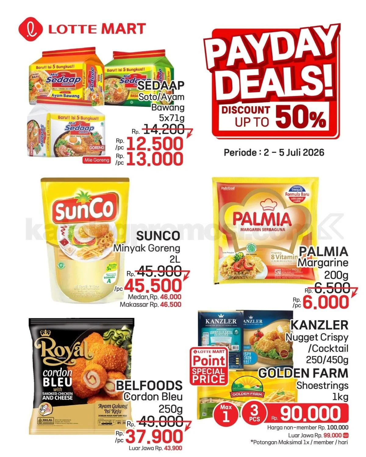 Promo JSM LotteMart 02-05 Juli: Diskon Gede Buat Weekend!