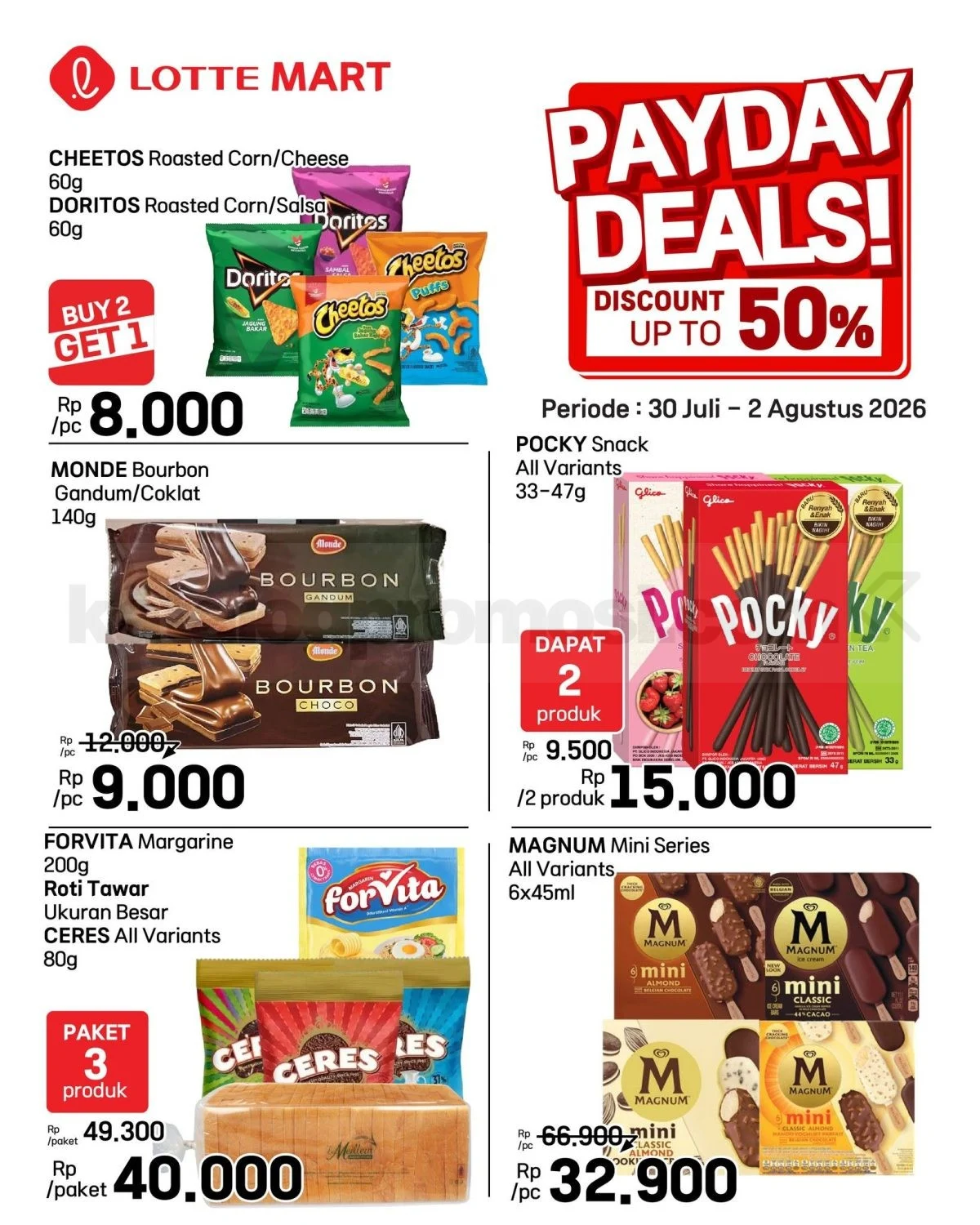 Promo JSM LotteMart: Diskon Heboh 30 Juli - 2 Agustus 2026