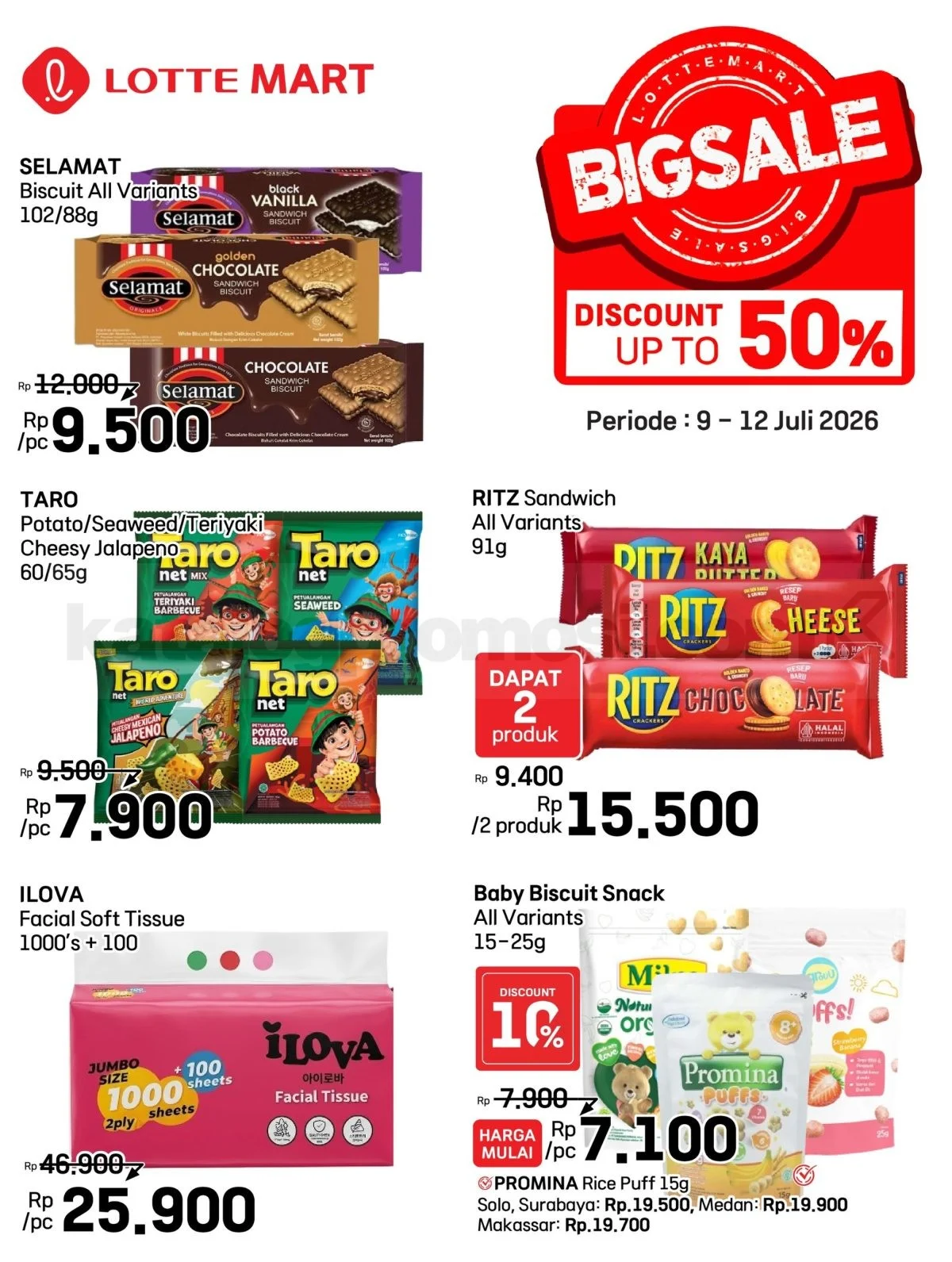 Promo JSM LotteMart Weekend: Diskon Hingga 50% 9-12 Juli 2026