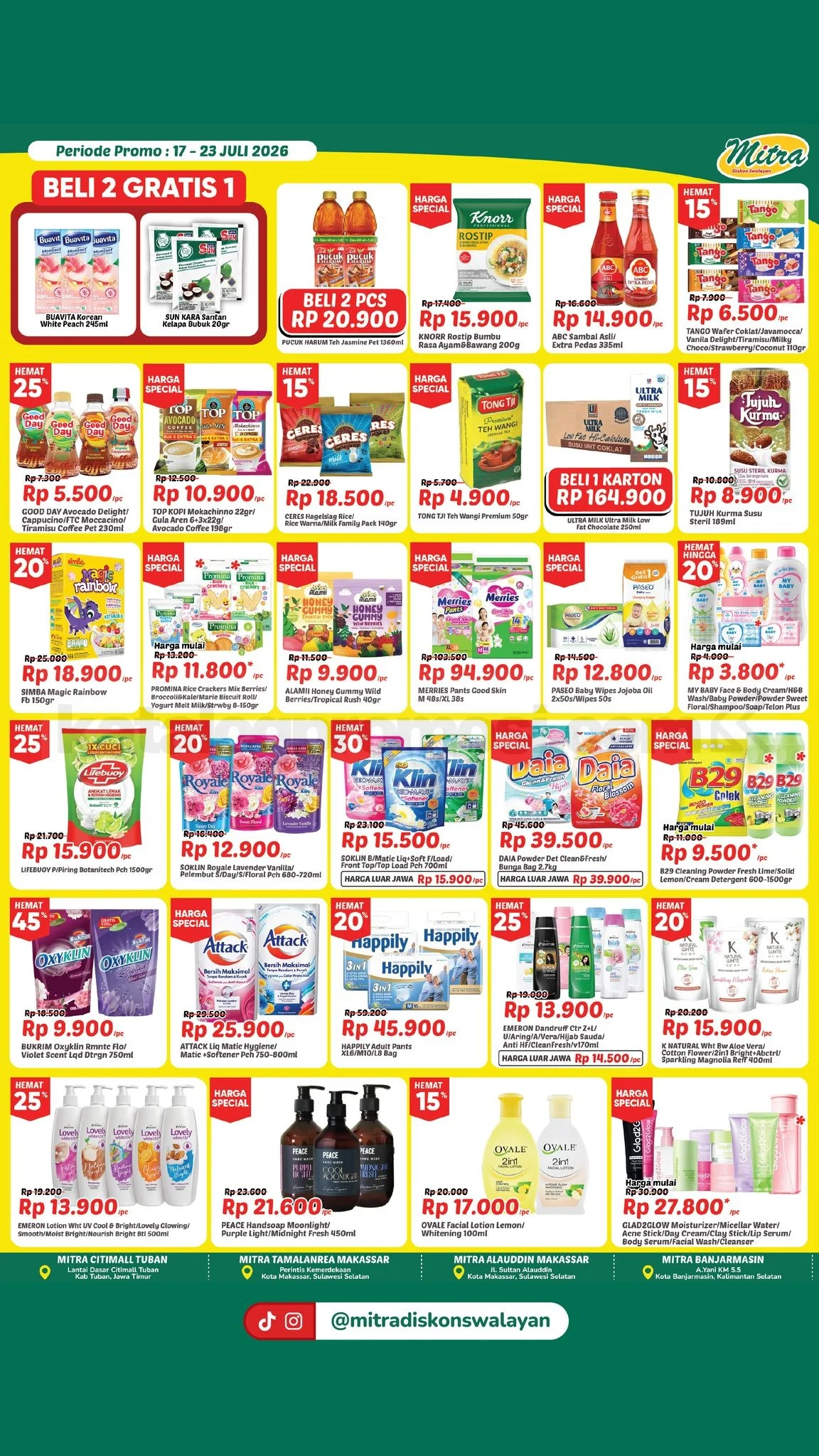 Promo JSM Mitra Diskon: Hemat Akhir Pekan 17-23 Juli 2026