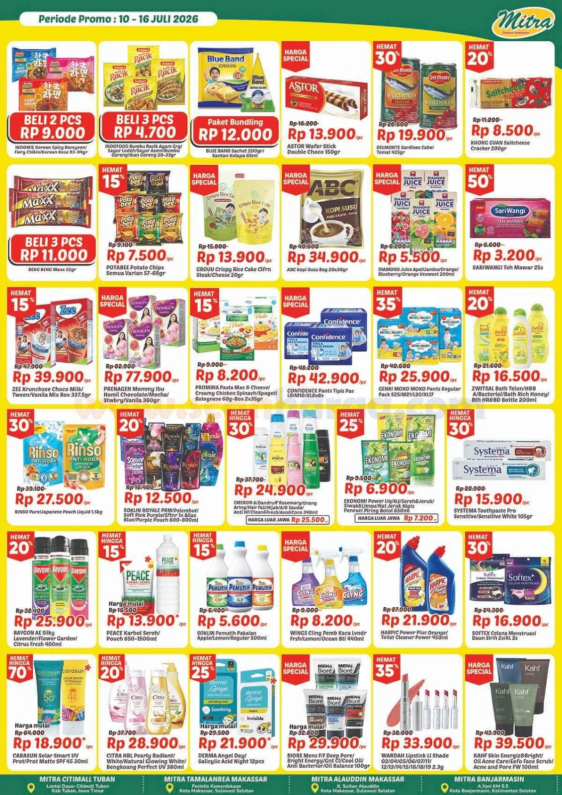 Promo JSM Mitra Diskon Swalayan: Belanja Hemat 10-16 Juli 2026