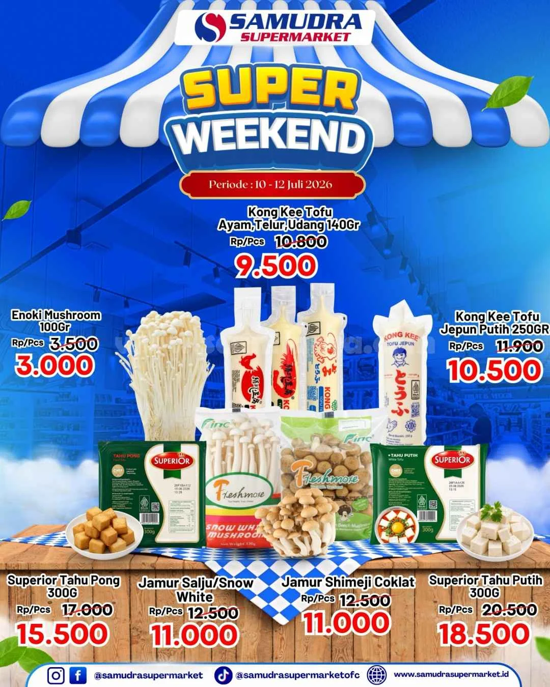 Promo JSM Samudra Supermarket: Hemat Weekend 10-12 Juli 2026!