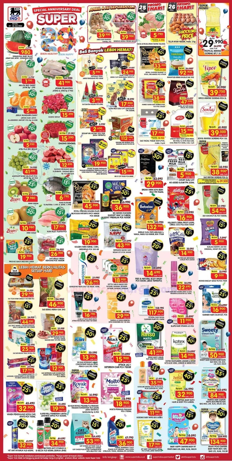 Promo JSM Superindo: Diskon Akhir Pekan 24-26 Juli 2026