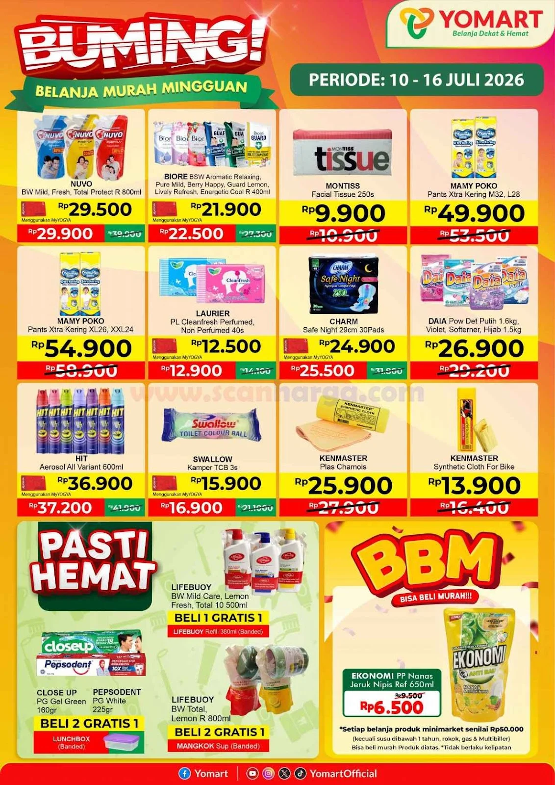 Promo JSM Yomart: Hemat Belanja Mingguan 10-16 Juli 2026
