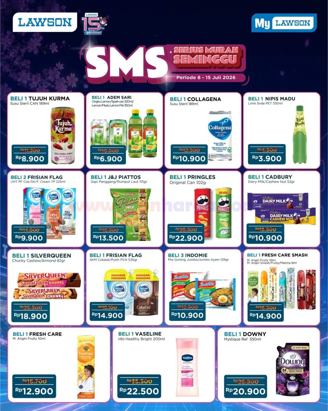 Promo Lawson SMS: Diskon Heboh 8-15 Juli 2026!
