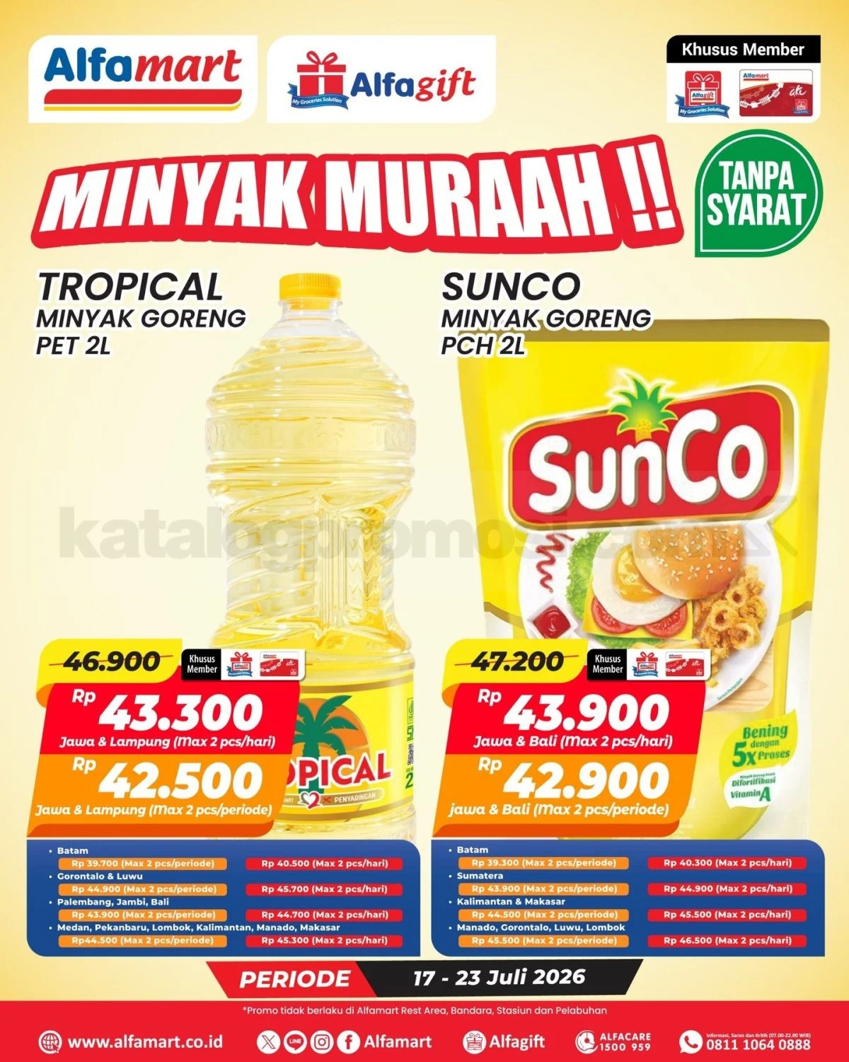 Promo Minyak Goreng Alfamart: Hemat 10-16 Juli 2026