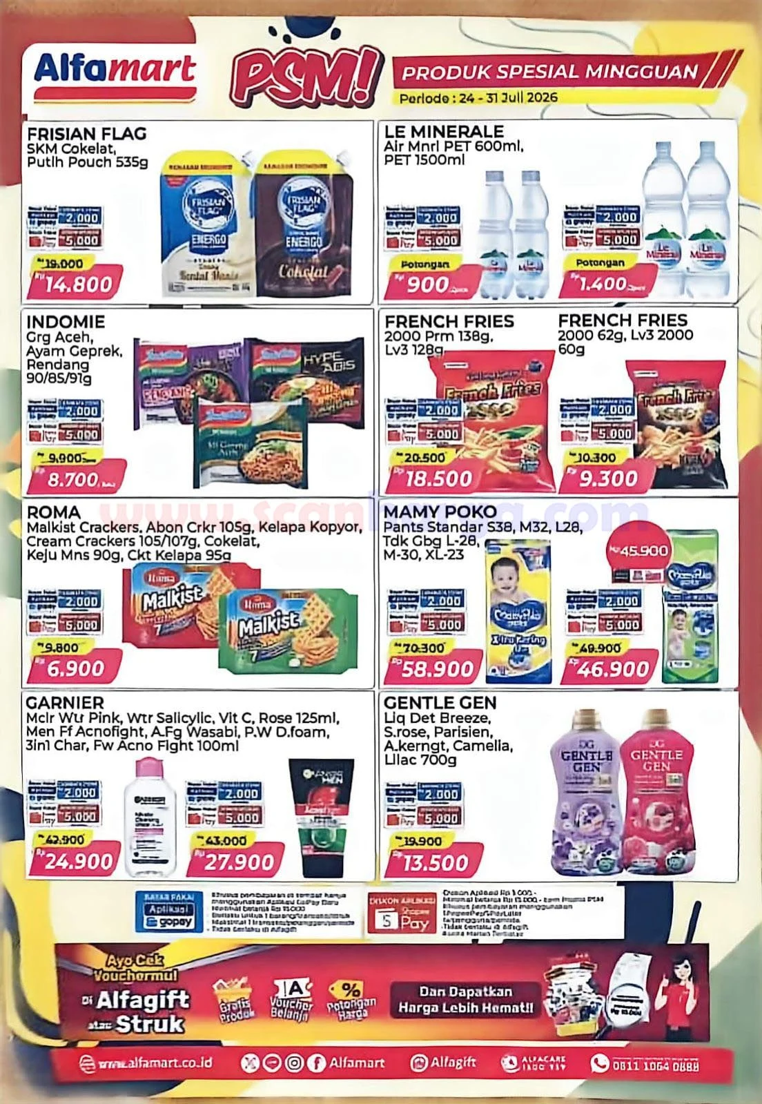Promo PSM Alfamart: Belanja Hemat Awal Pekan 24-31 Juli 2026