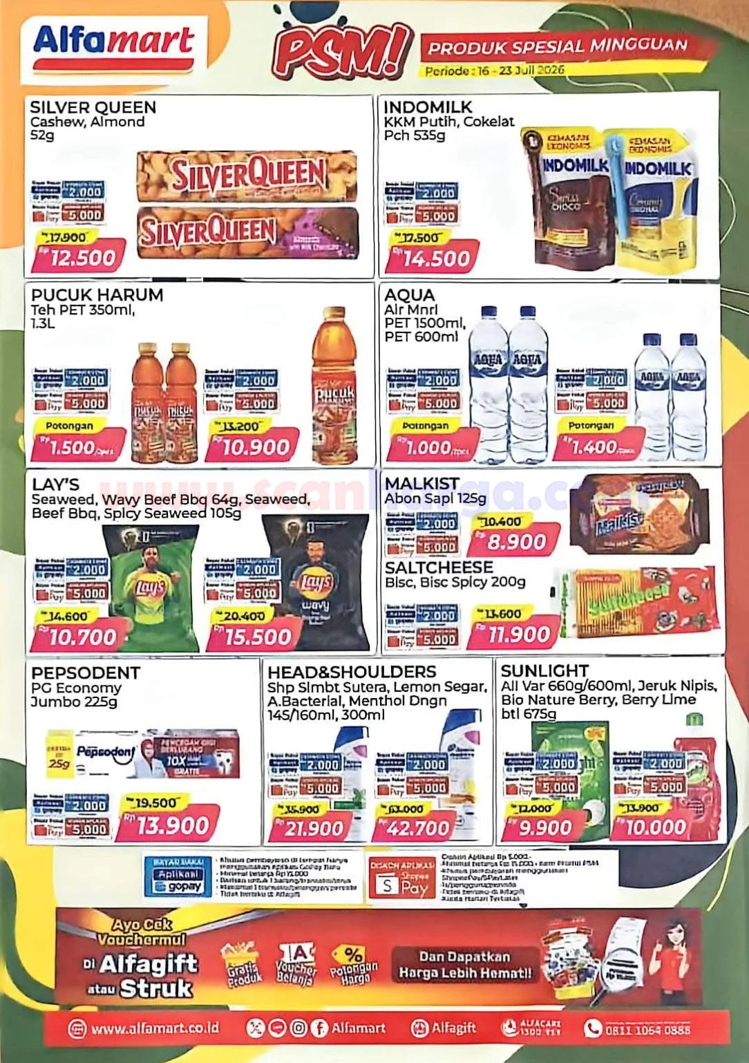 Promo PSM Alfamart: Diskon Mingguan 16-23 Juli 2026
