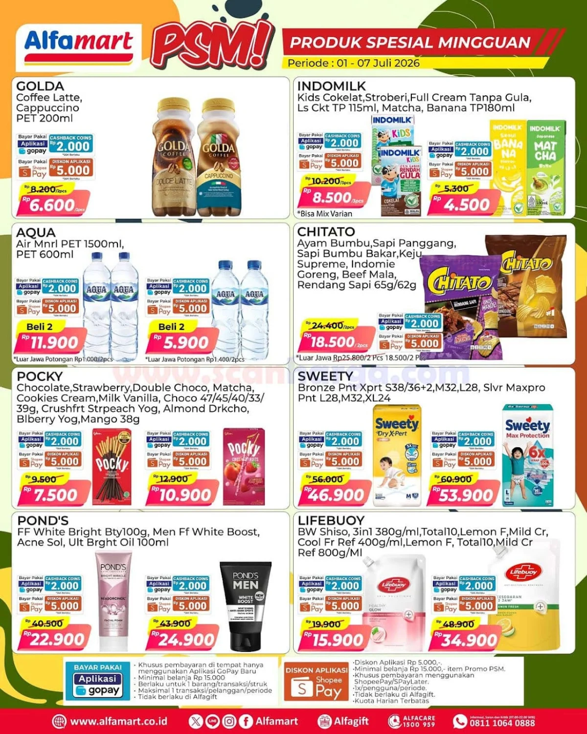 Promo PSM Alfamart: Diskon Mingguan Hemat 1-7 Juli 2026