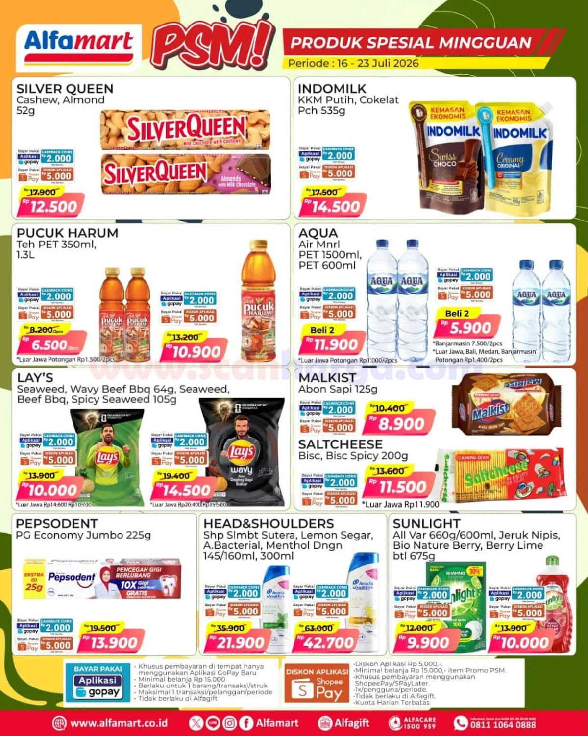 Promo PSM Alfamart: Hemat Mingguan 16-23 Juli 2026