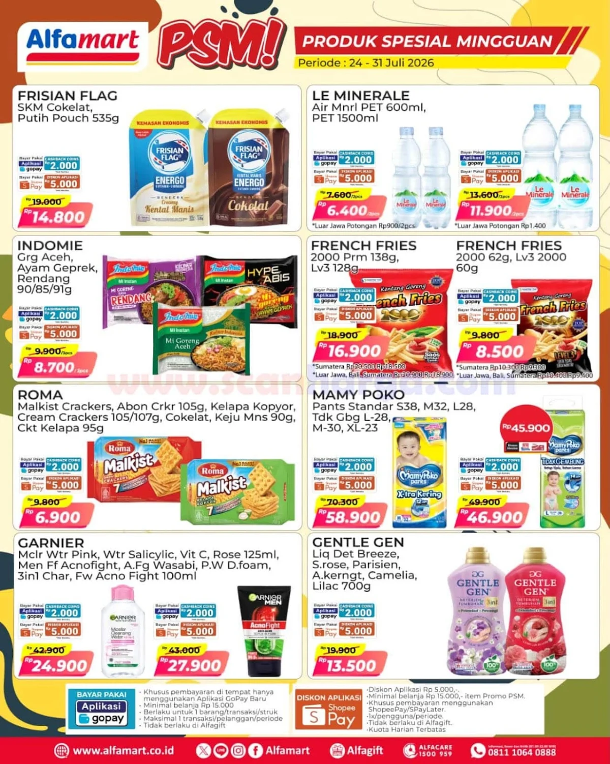 Promo PSM Alfamart Terbaru: Hemat Belanja Awal Pekan 24-31 Juli