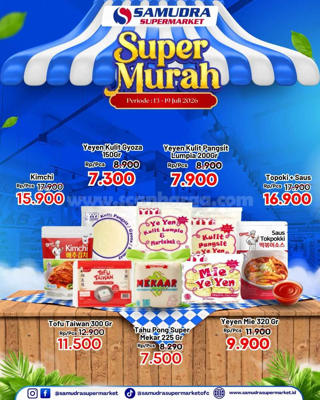 Promo Samudra Supermarket: Banjir Diskon Heboh 13-19 Juli 2026!