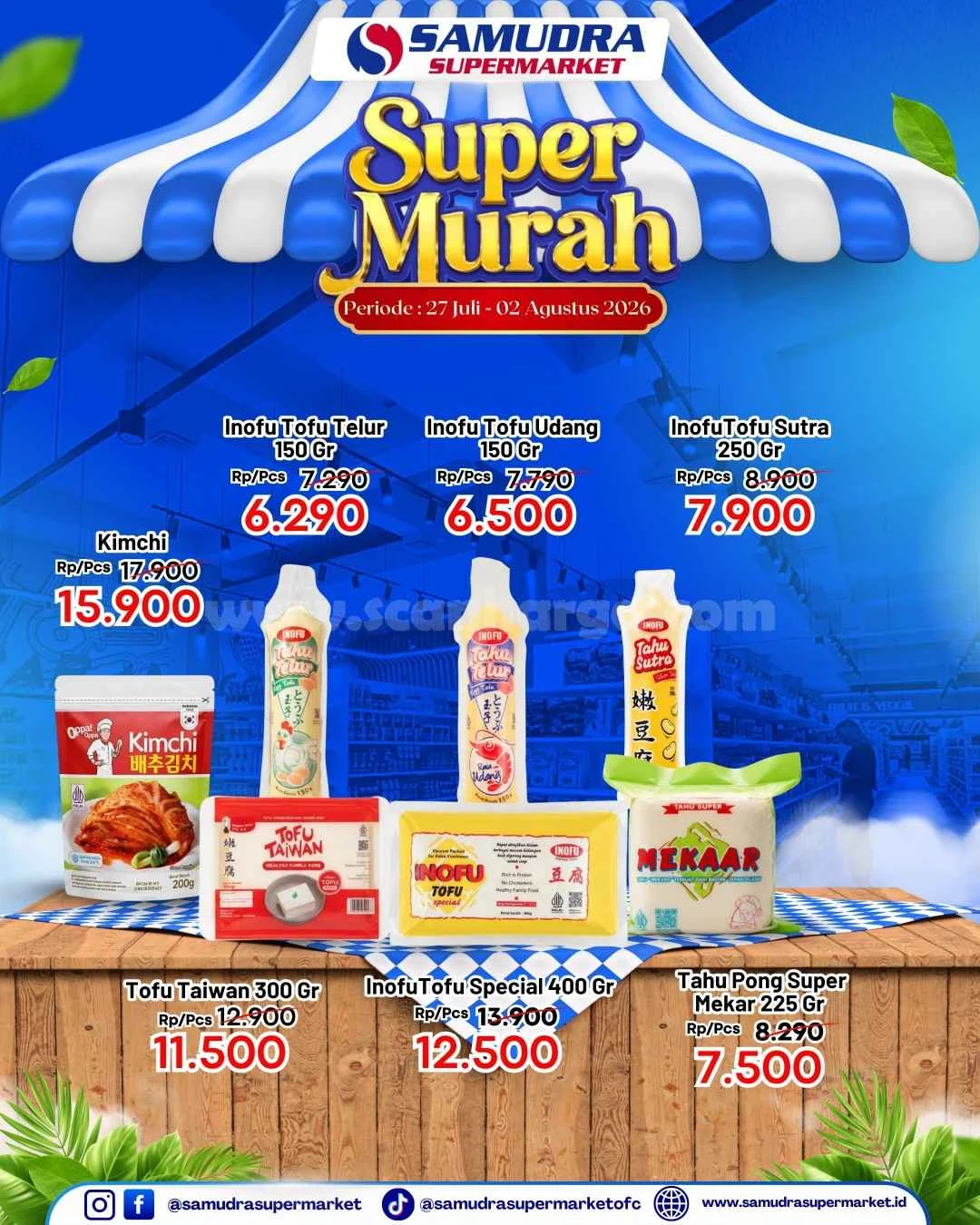 Promo Samudra Supermarket: Diskon Heboh 27 Juli - 2 Agustus 2026!