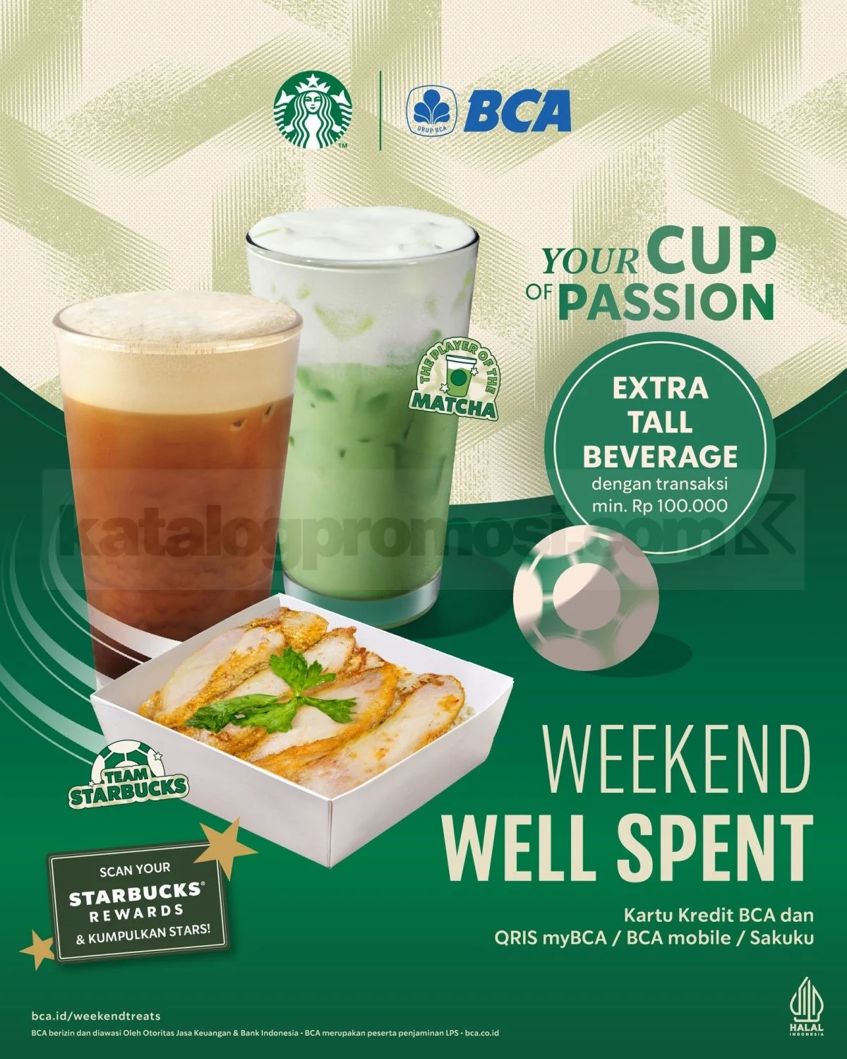 Promo Starbucks: Dapatkan Gratis Minuman Tall dengan BCA Weekend