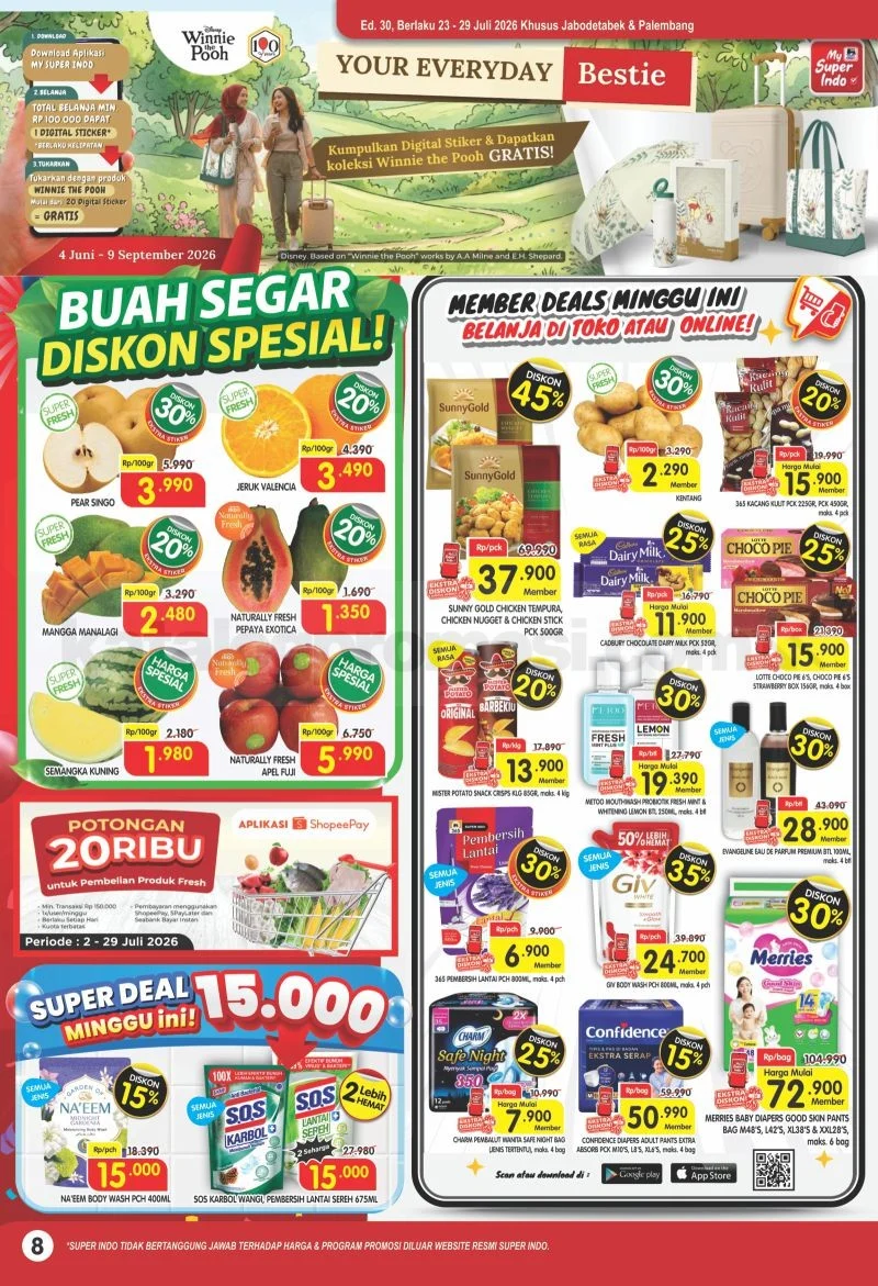 Promo Superindo: Belanja Hemat 23-29 Juli 2026!