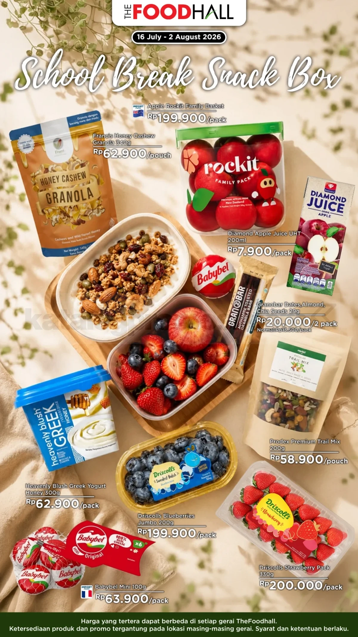 Promo TheFoodhall: Belanja Hemat 16 Juli - 2 Agustus 2026