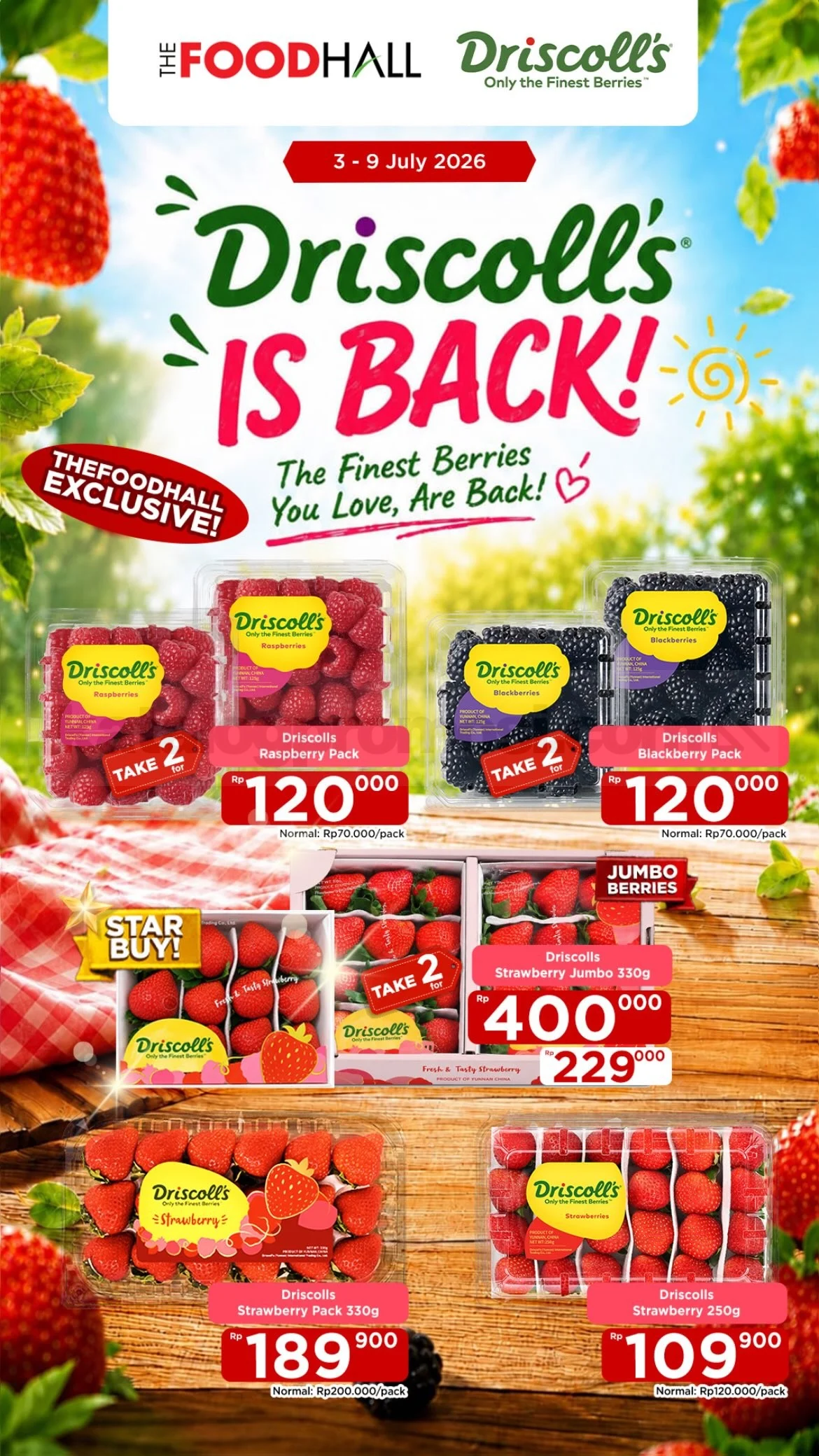 Promo TheFoodhall: Belanja Hemat 3-9 Juli 2026