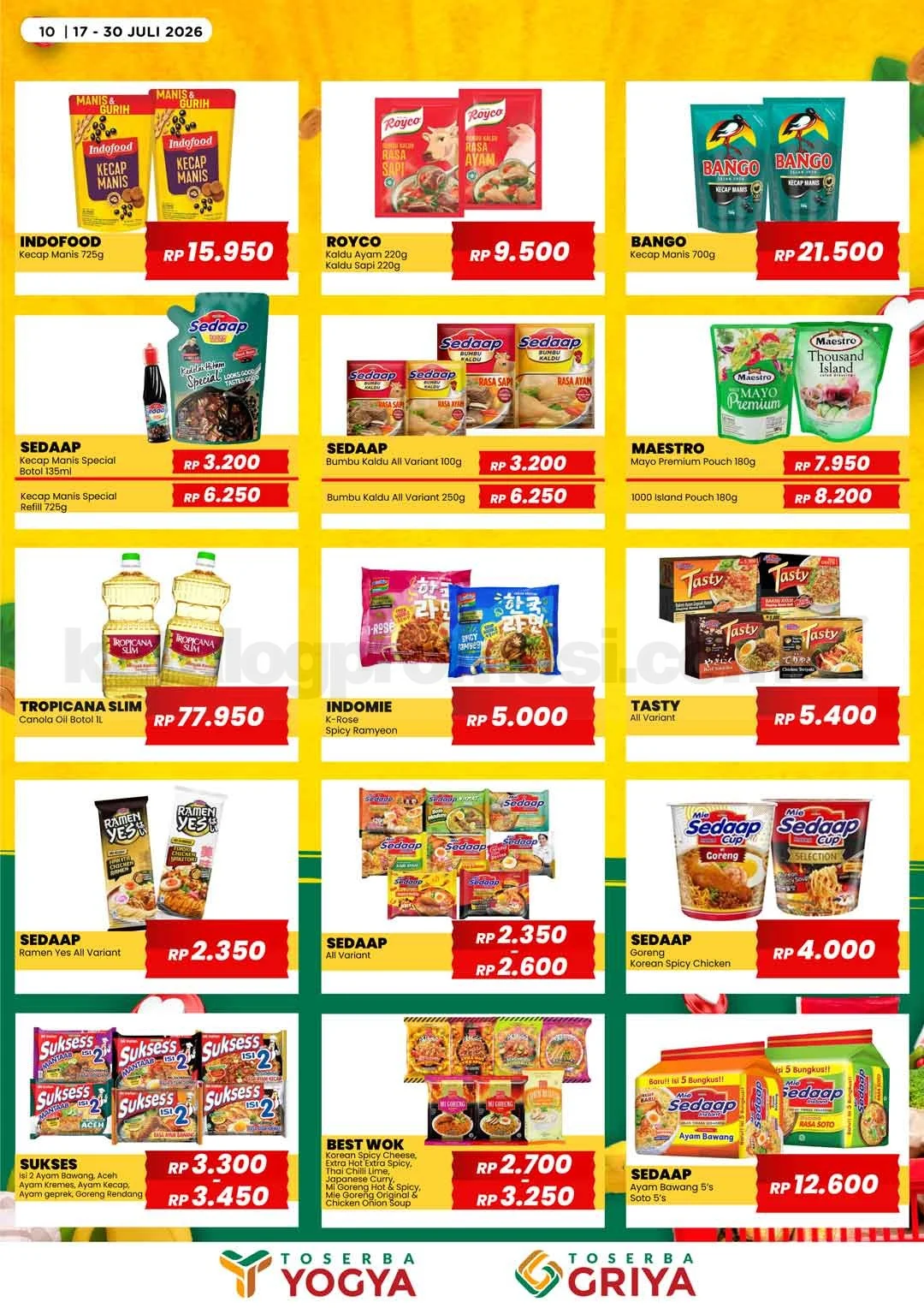 Promo Toserba Yogya Serba Hemat 17-30 Juli 2026