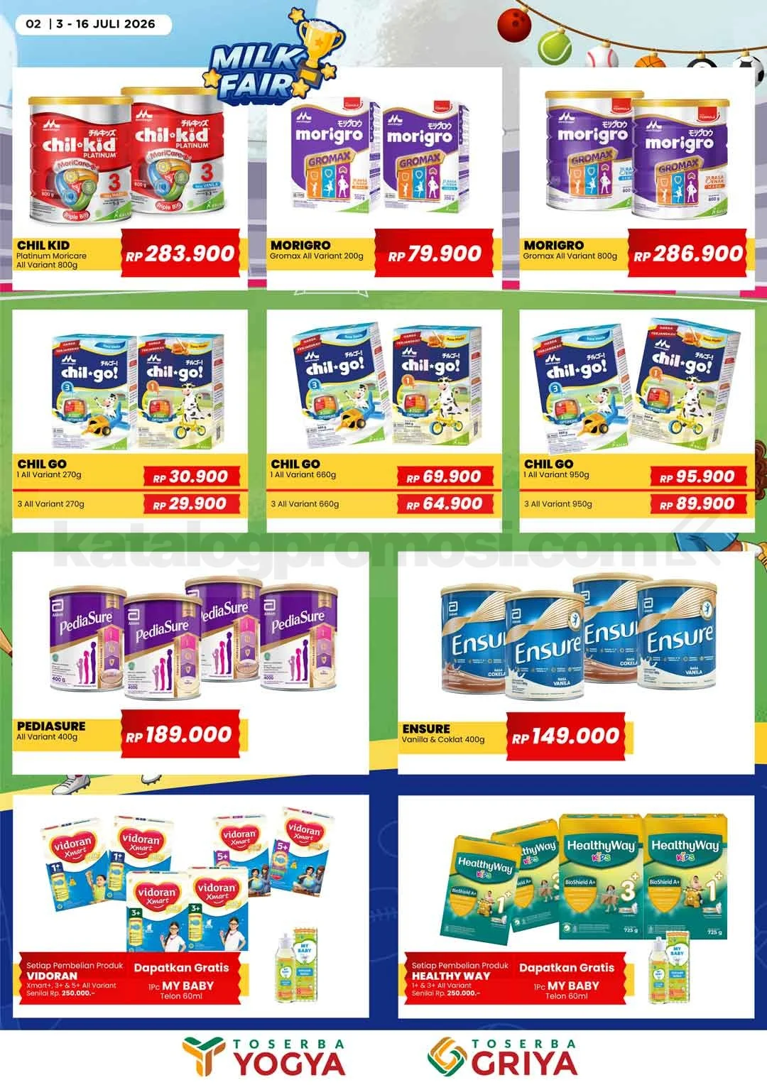 Promo Toserba Yogya: Serba Hemat 3-16 Juli 2026