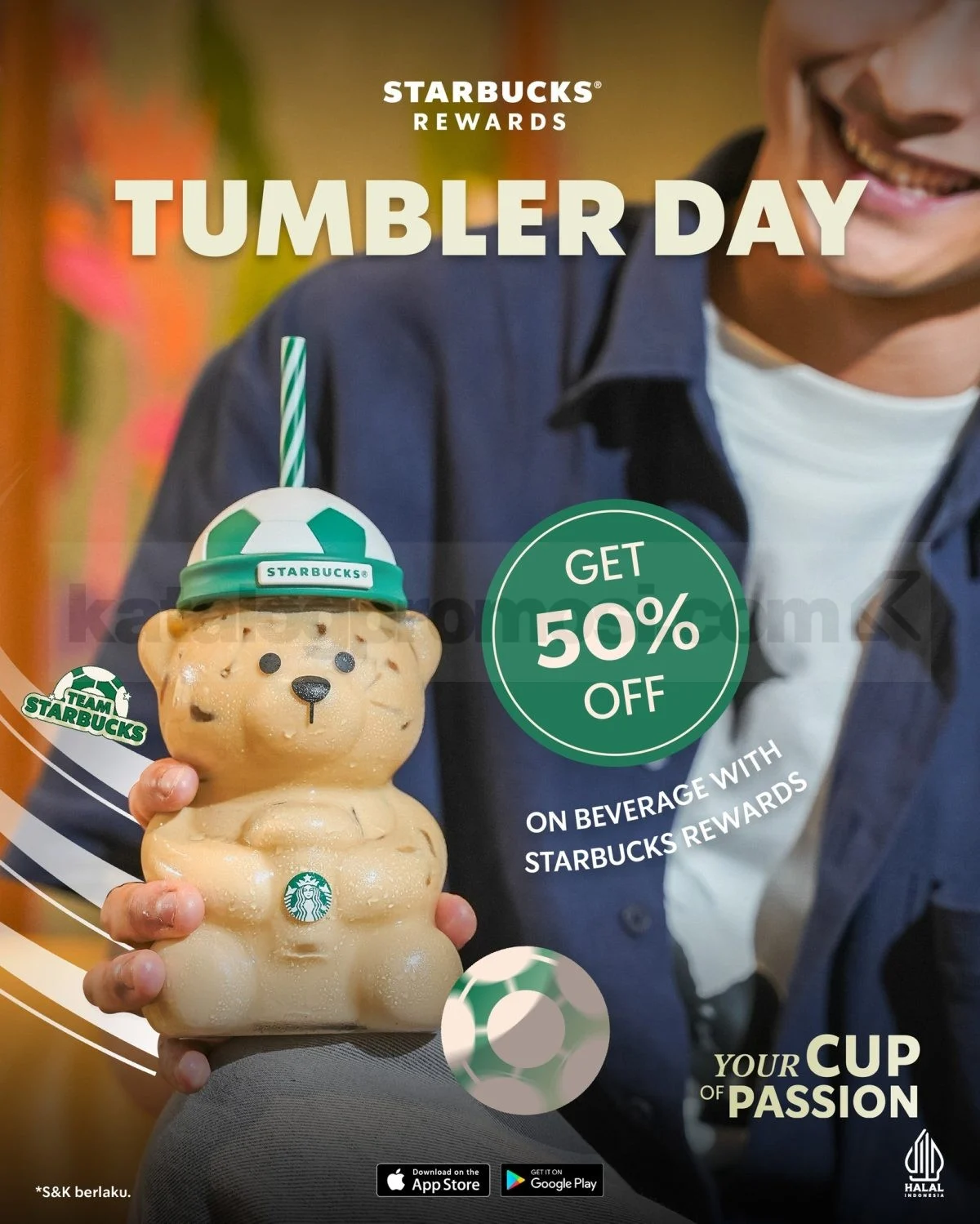 Starbucks Tumbler Day: Diskon 50% Minuman Spesial 2 Juli 2026!