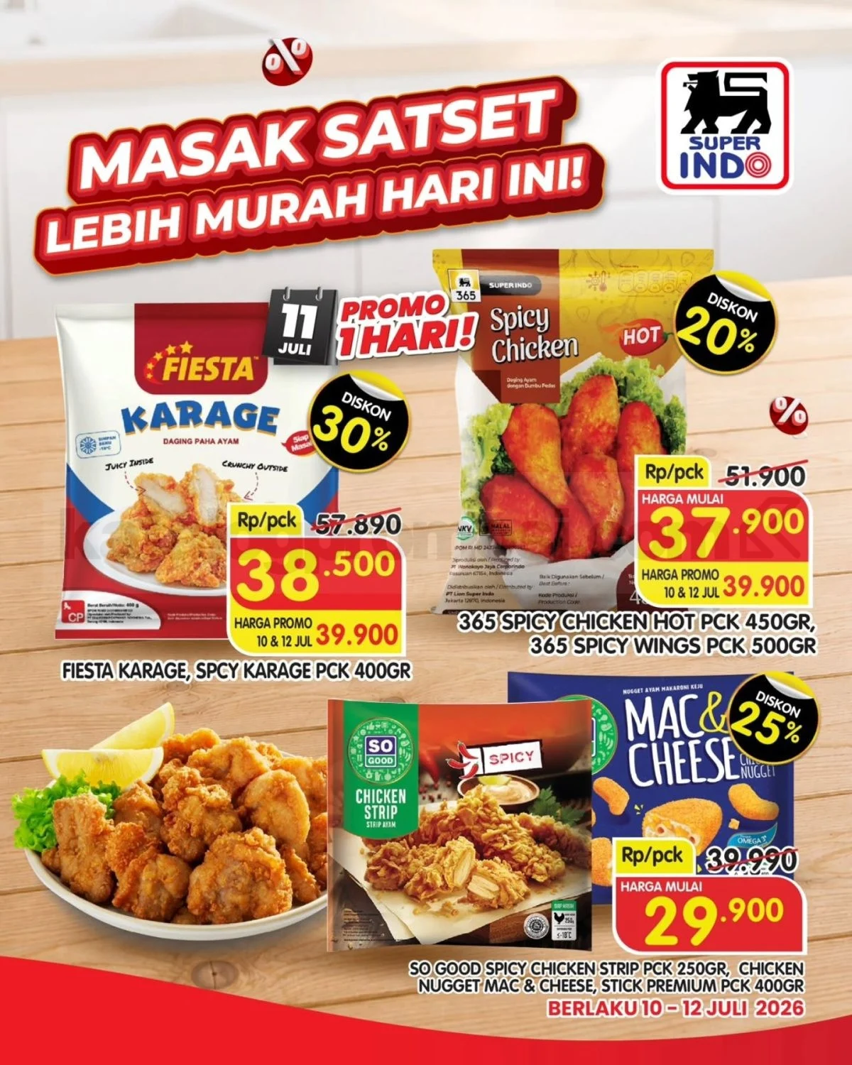 Superindo Gelar Promo Kilat 1 Hari 11 Juli 2026