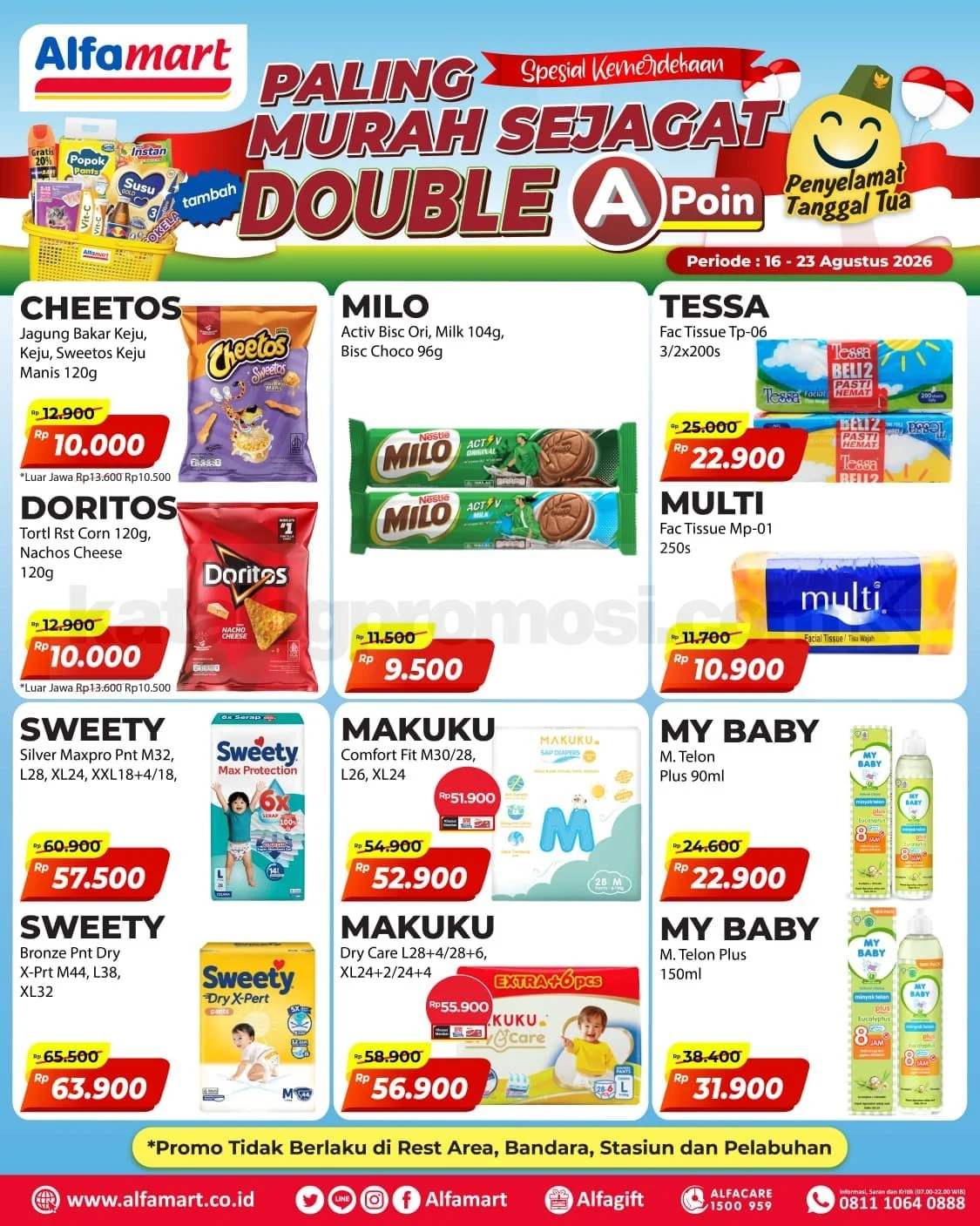 Alfamart Gelar Promo Gila-gilaan 16-23 Agustus 2026!