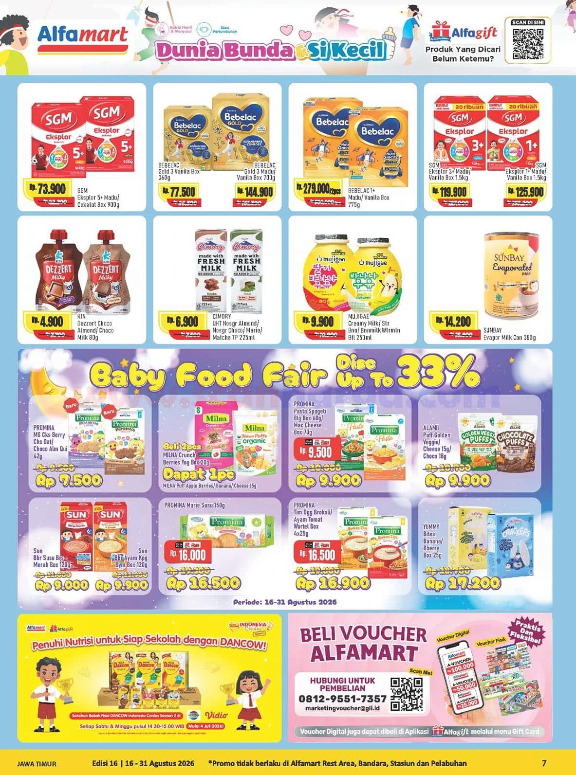 Alfamart Tawarkan Promo Spesial 16-31 Agustus 2026