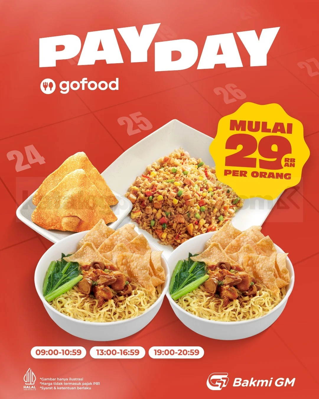 Bakmi GM Payday GoFood: Paket Hemat Mulai Rp29 Ribu!