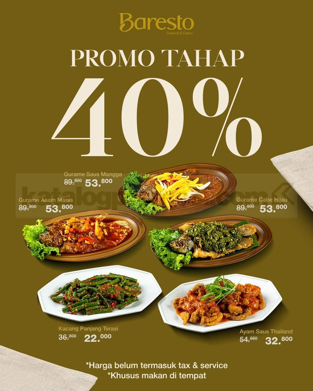 Baresto Hadirkan Promo Spesial: Diskon 40% Menu Favorit Hingga Oktober 2026