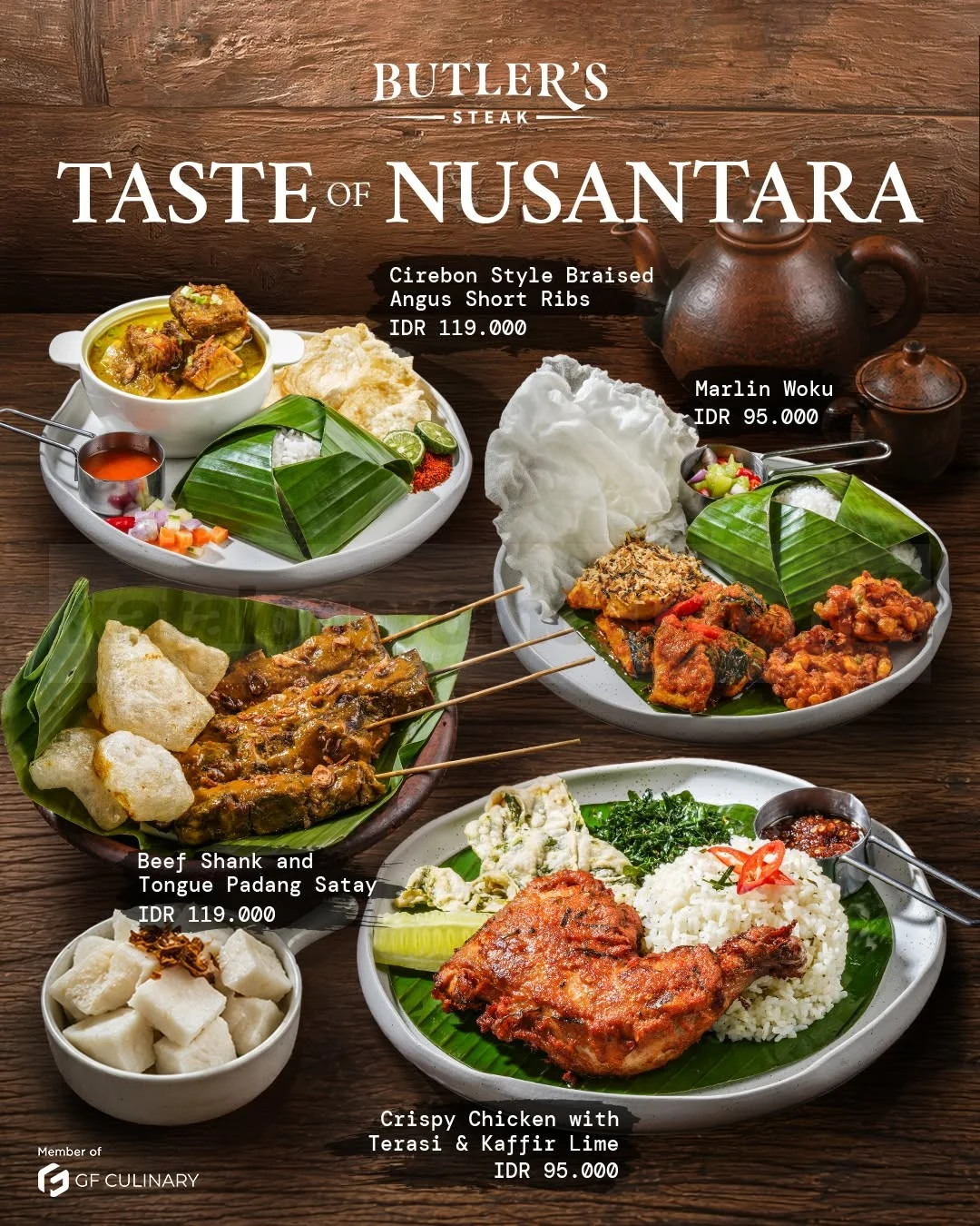 Butler's Steak Sajikan Kekayaan Rasa Nusantara Mulai Rp95.000