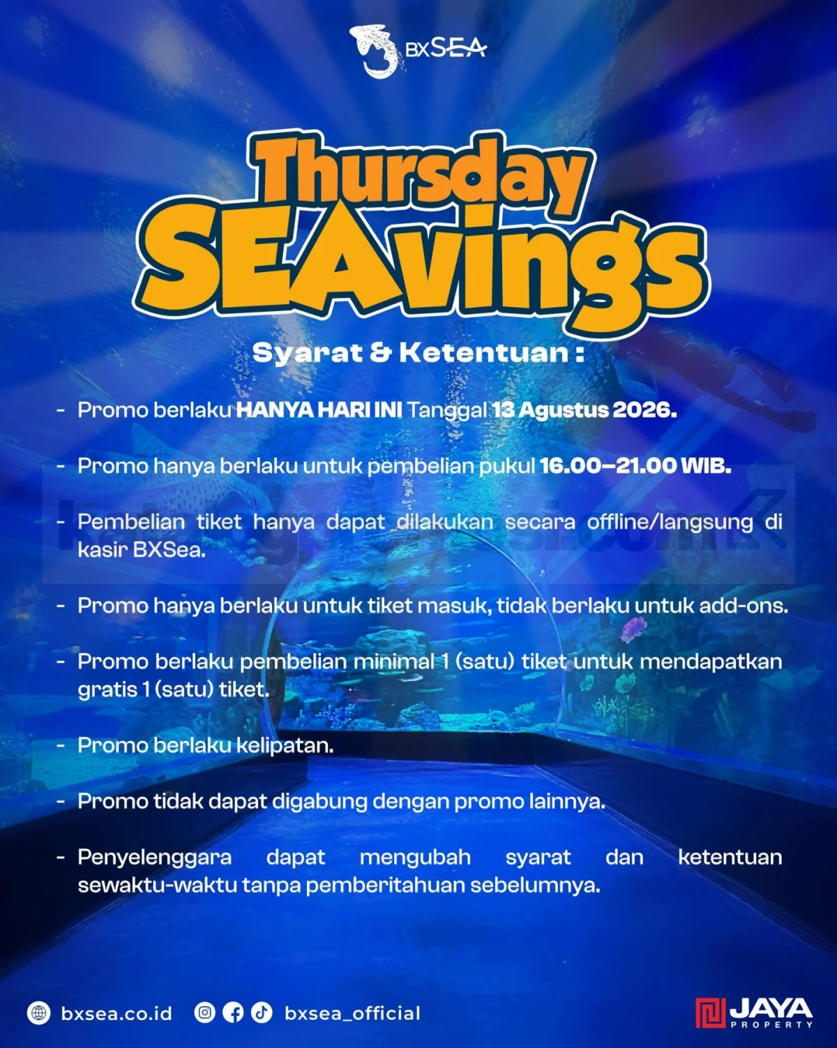 BXSea Buy 1 Free 1: Promo Tiket Hemat Hanya Hari Ini!