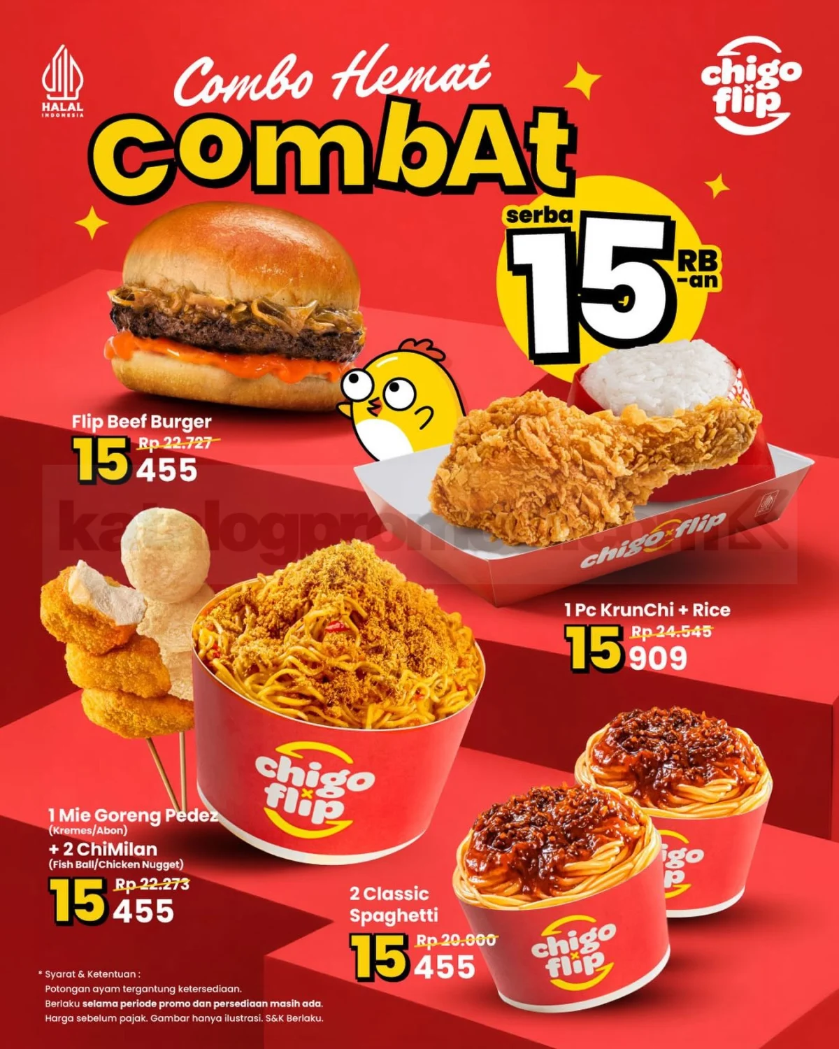 Chigo x Flip Tawarkan Combo Hemat Rp15 Ribuan