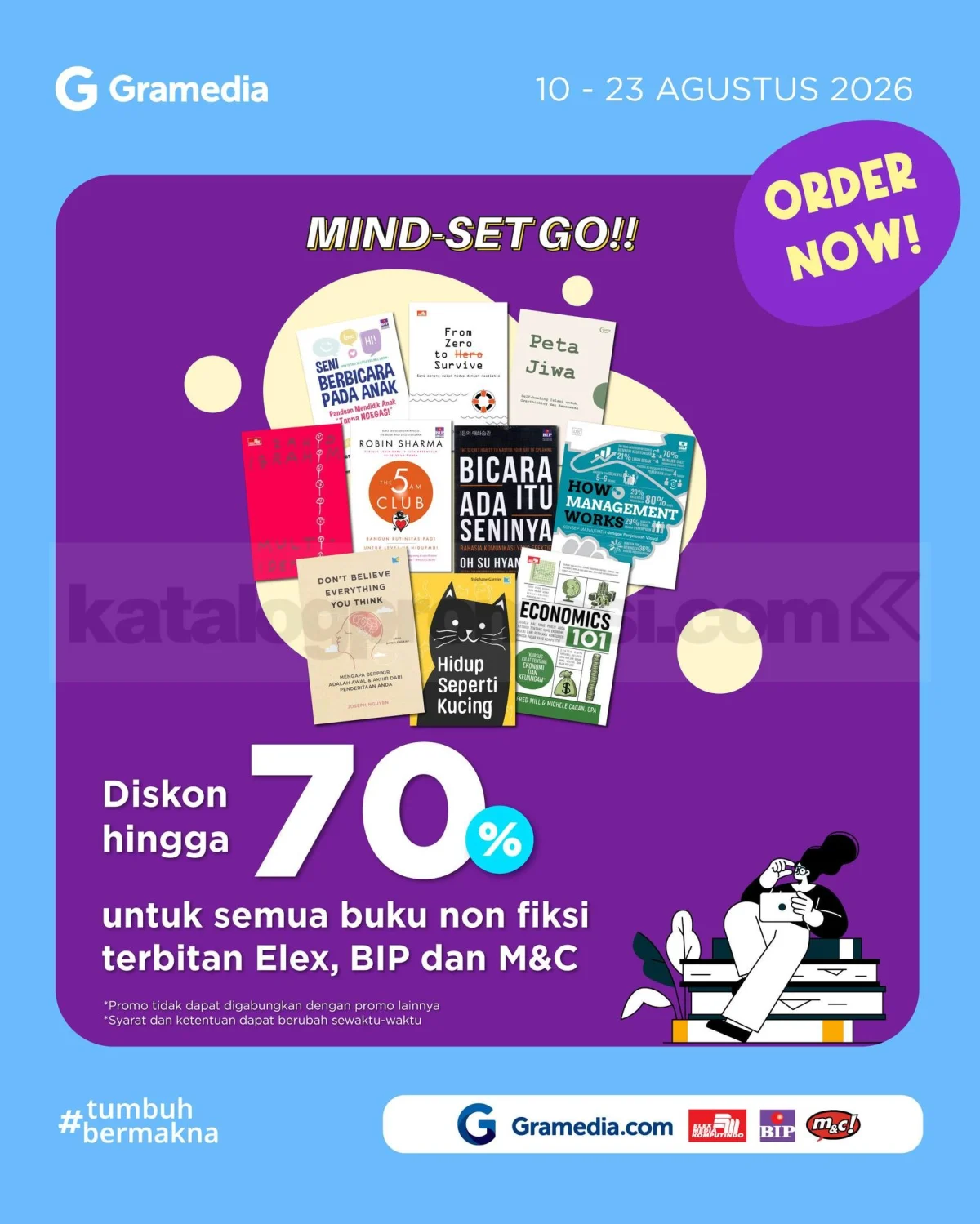 Gramedia: Diskon Buku Nonfiksi & Hadiah Spektakuler!