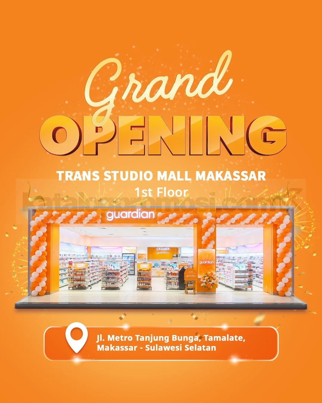 Guardian TSM Makassar Hadir: Voucher Rp25rb & Tote Bag Eksklusif!