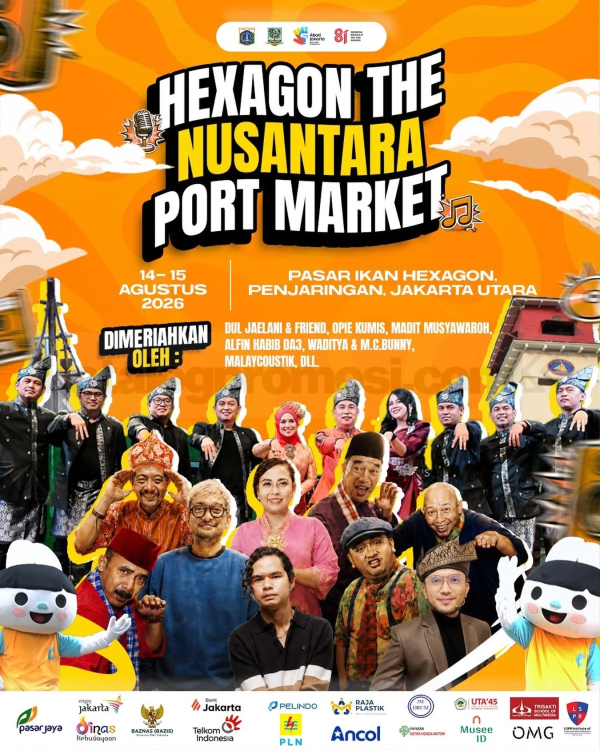 Hexagon Nusantara Port Market 2026: Pesisir Jakarta Penuh Cerita & Seni