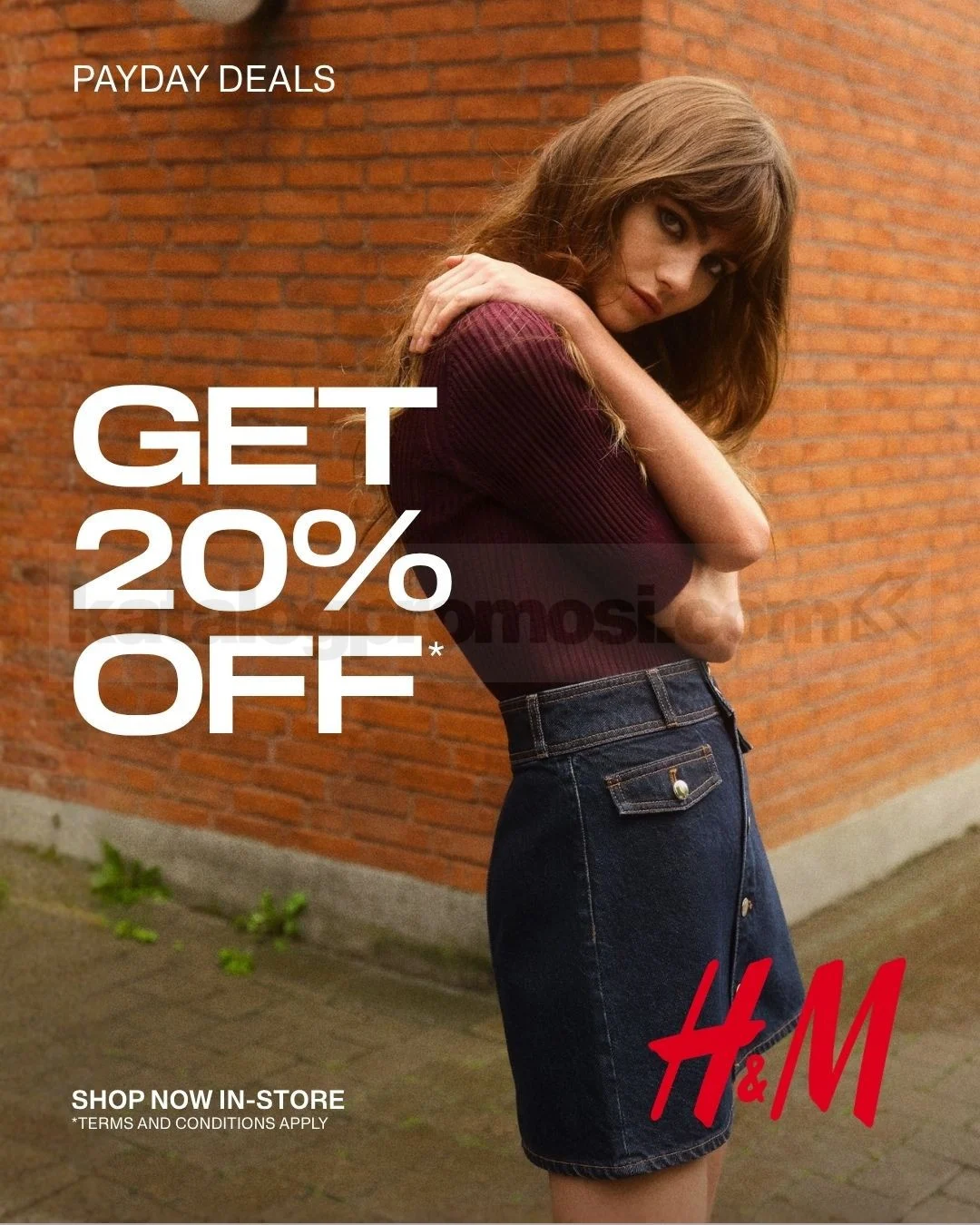 H&M Payday Deals: Diskon 20% Koleksi Pilihan di Akhir Bulan